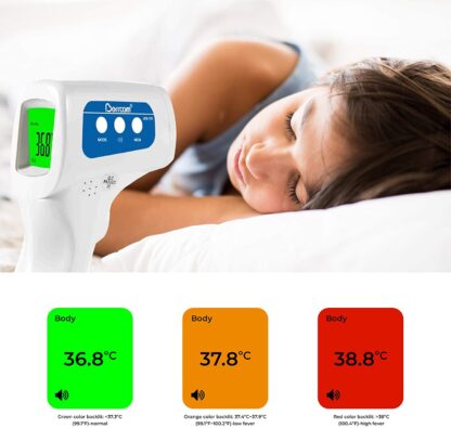 Termometro a infrarossi termoscanner Berrcom Disp. Medico - immagine 4